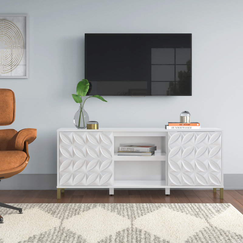 Etta Avenue™ Carrieann TV Stand for TVs up to 65" & Reviews Wayfair